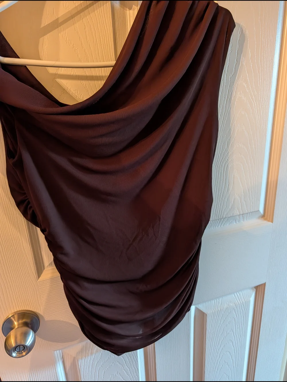 Evernew Ruched One-Shoulder Top - Picture 5 of 5